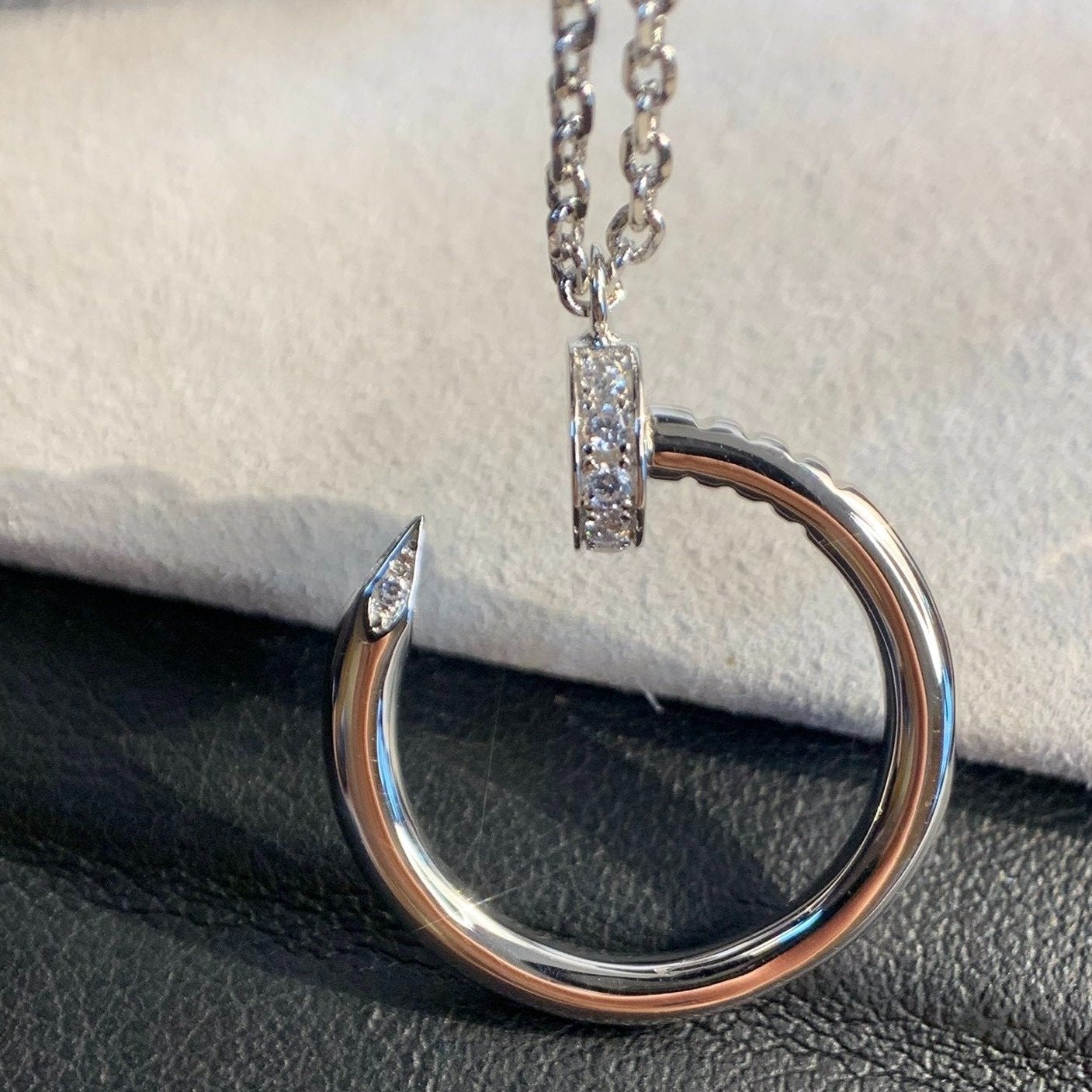 [⭐JeweliWhal]JUSTE NECKLACE SILVER