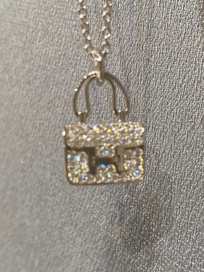 [⭐JeweliWhal]CONSTANCE PEDANT DIAMOND NECKLACE