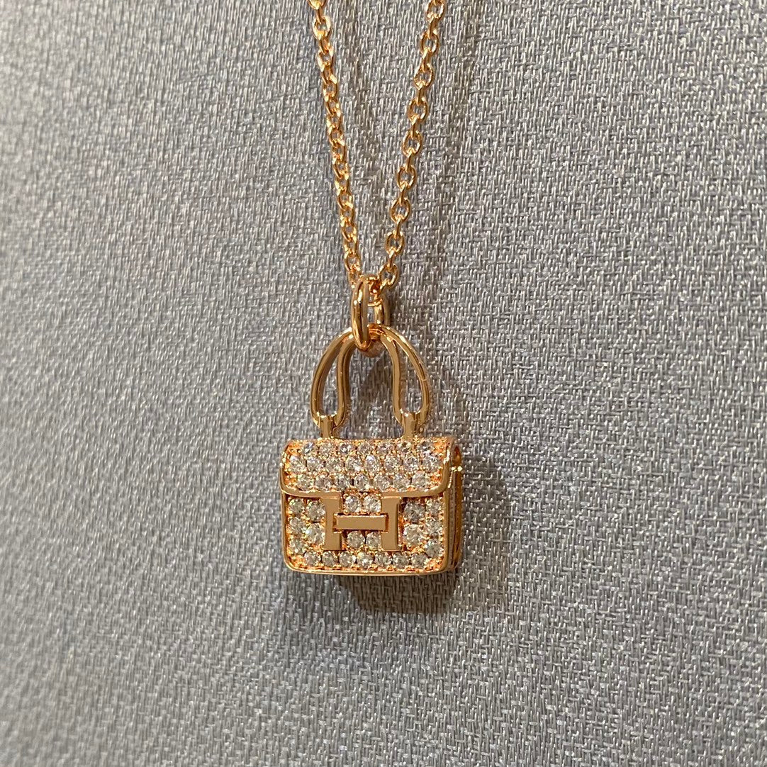 [⭐JeweliWhal]CONSTANCE PEDANT DIAMOND NECKLACE