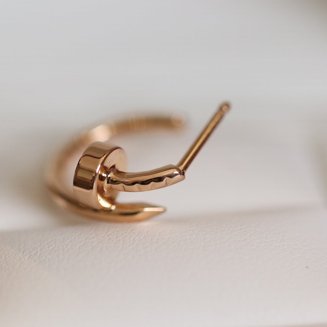 [⭐JeweliWhal]JUSTE EARRINGS PINK GOLD