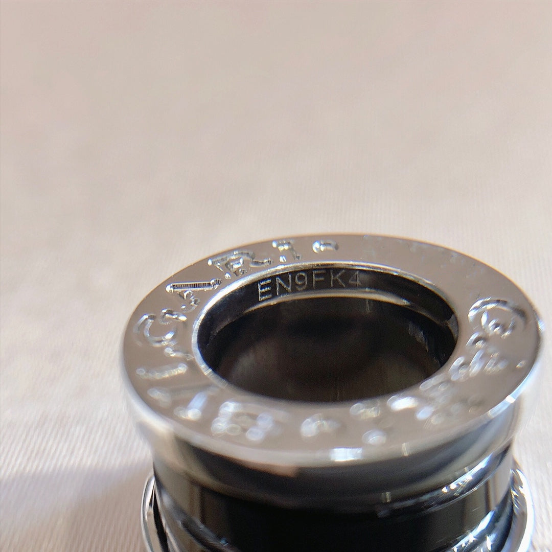 [⭐JeweliWhal]ZERO 1 قلادة فضية سيراميك سوداء