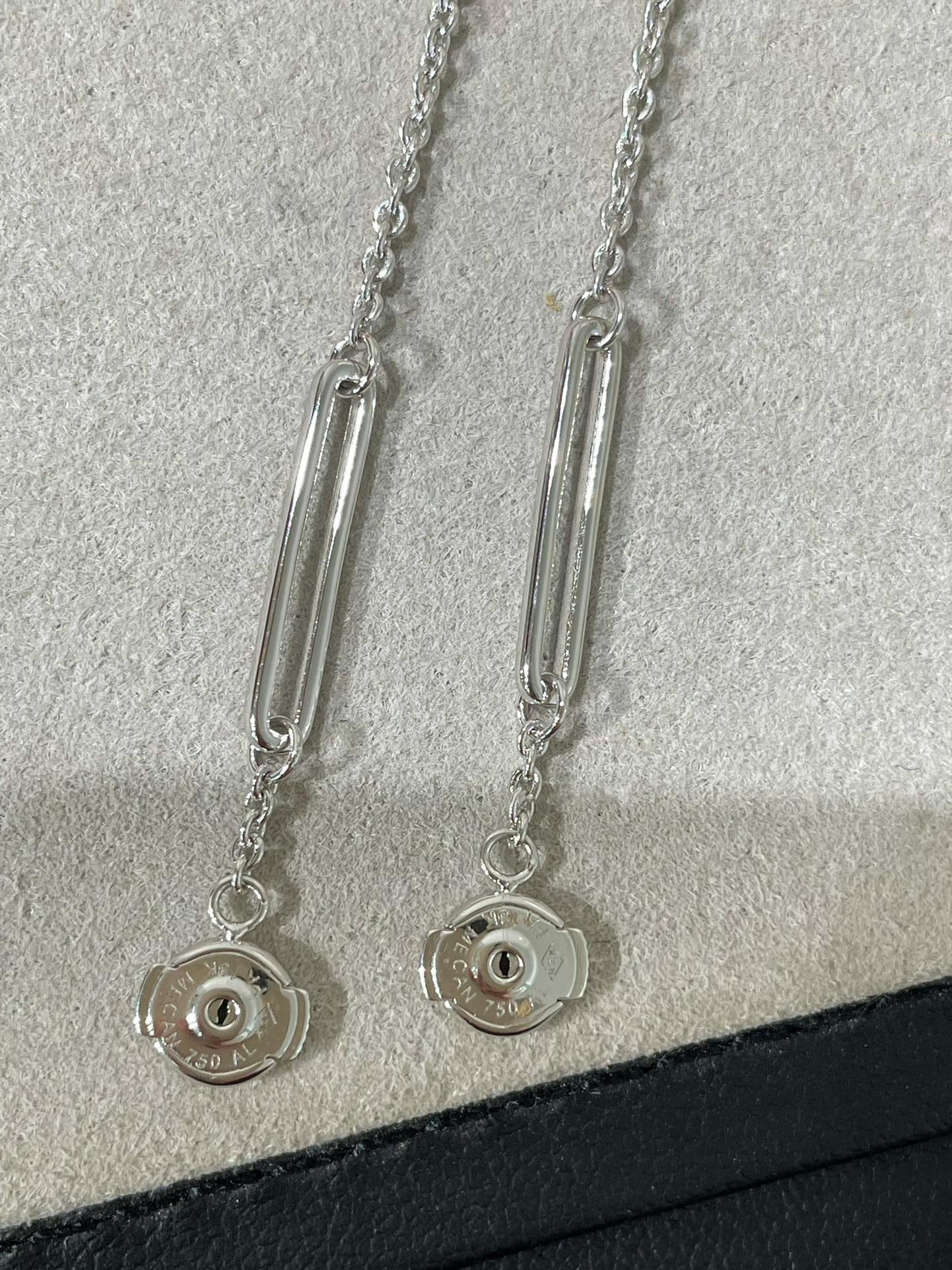 [⭐JeweliWhal]CHAINE CHAOS DIAMOND DROP EARRINGS