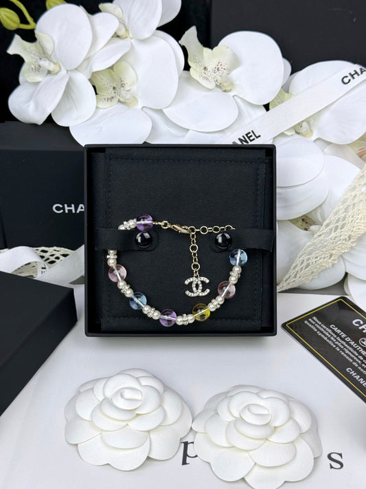[⭐JeweliWhal]Colorful Transparent Resin Bracelet