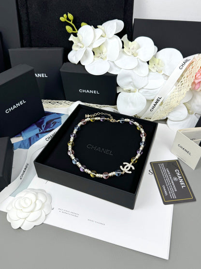 [⭐JeweliWhal]26C New Spring Collection Colorful Transparent Resin Necklace