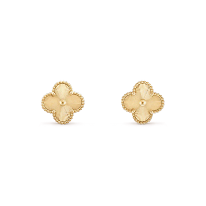 [⭐JeweliWhal] أقراط الليزر CLOVER MINI 9.5MM
