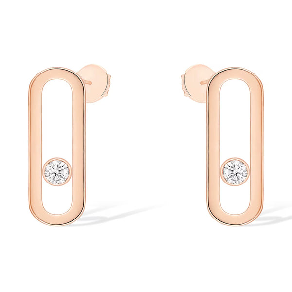 [⭐JeweliWhal]MOVE UNO SMALL 1 DIAMOND EARRINGS
