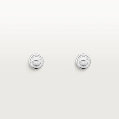 [⭐JeweliWhal]أقراط على شكل قلب 10 ملم - فضي