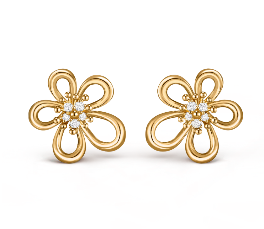 [⭐JeweliWhal] أقراط FLOWERLACE