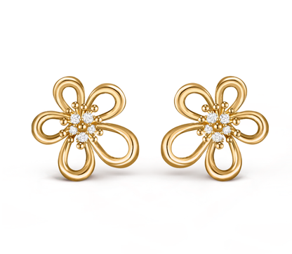 [⭐JeweliWhal] أقراط FLOWERLACE