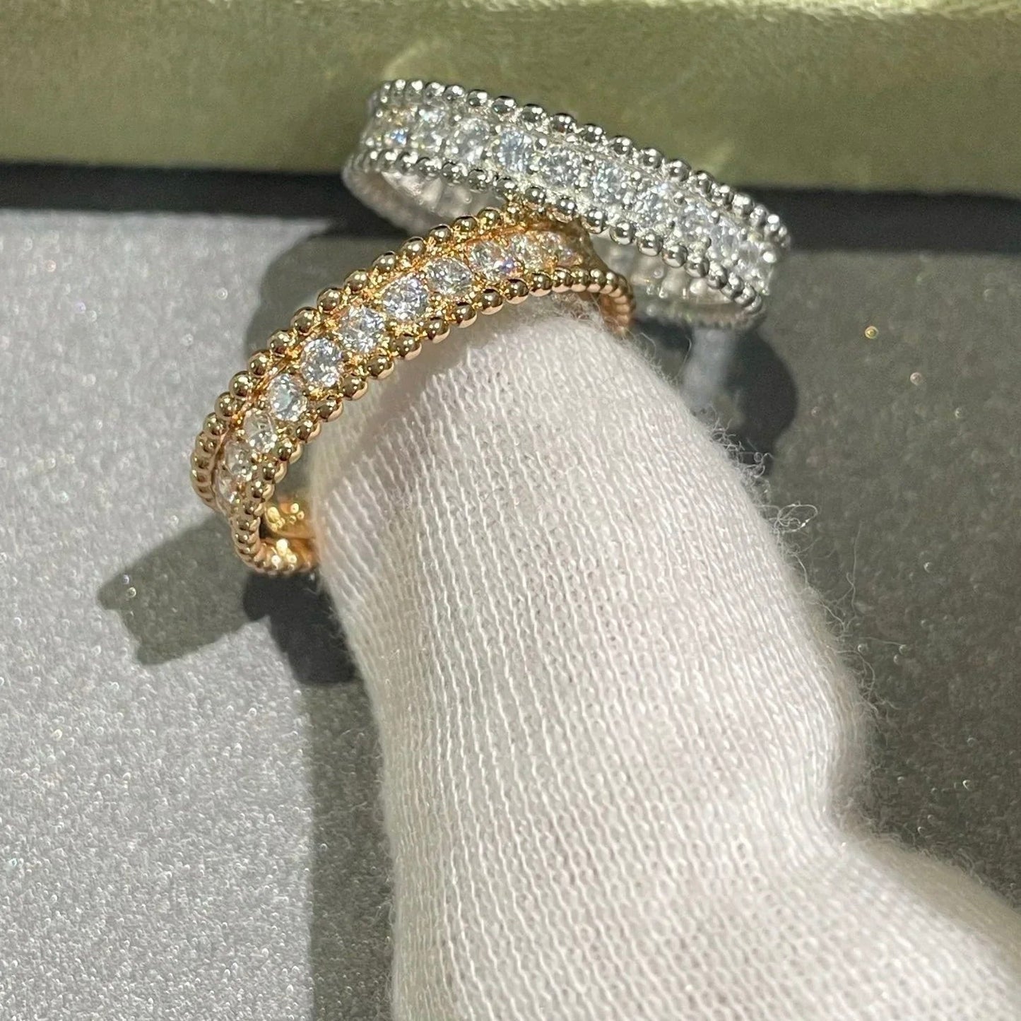 [⭐JeweliWhal]PERLEE DIAMOND ROSE GOLD RING