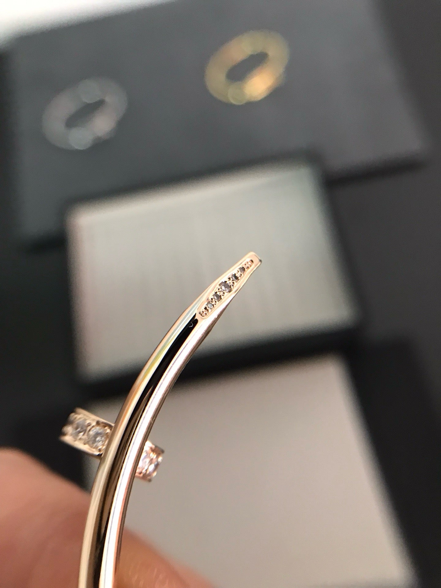 [⭐JeweliWhal]JUSTE BRACELET 3.5MM DIAMONDS