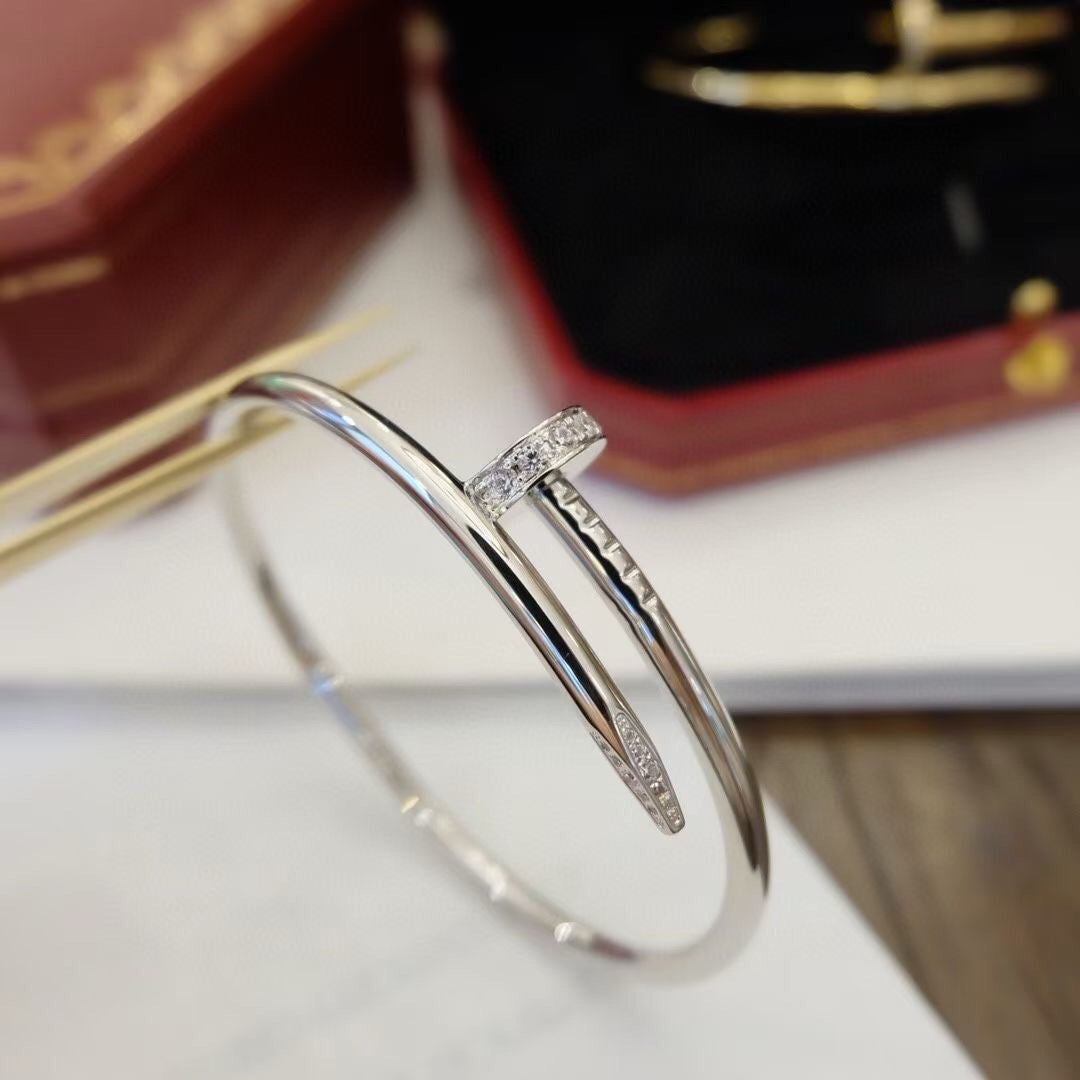 [⭐JeweliWhal]JUSTE BRACELET 3.5MM DIAMONDS