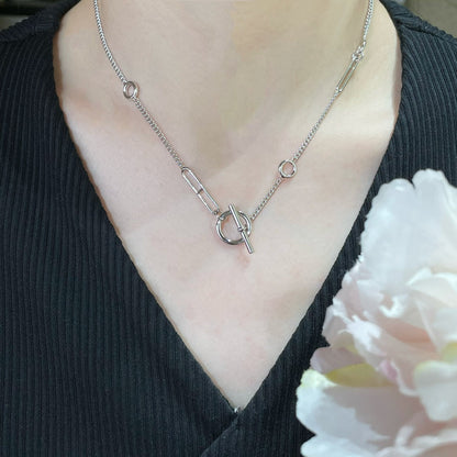 [⭐جويلي وال]HM STERLING CHAINE D'ANCRE HEART