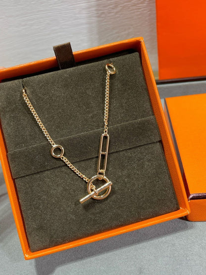 [⭐جويلي وال]HM STERLING CHAINE D'ANCRE HEART