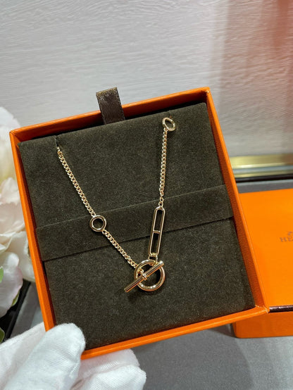 [⭐جويلي وال]HM STERLING CHAINE D'ANCRE HEART