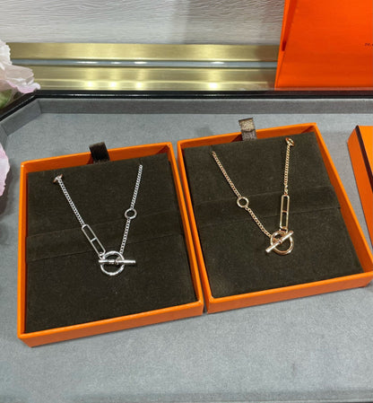 [⭐جويلي وال]HM STERLING CHAINE D'ANCRE HEART