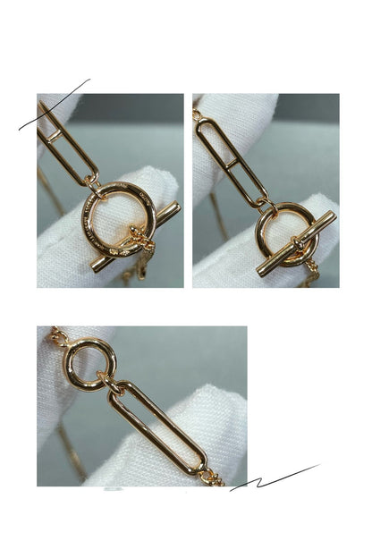 [⭐جويلي وال]HM STERLING CHAINE D'ANCRE HEART