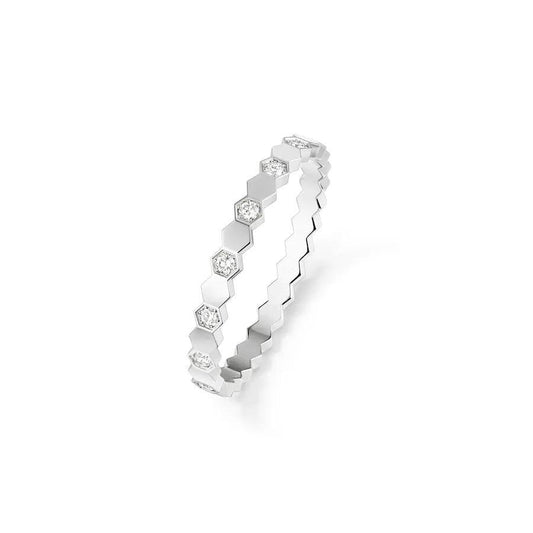 [⭐JeweliWhal]BEE LOVE RING SILVER DIAMOND