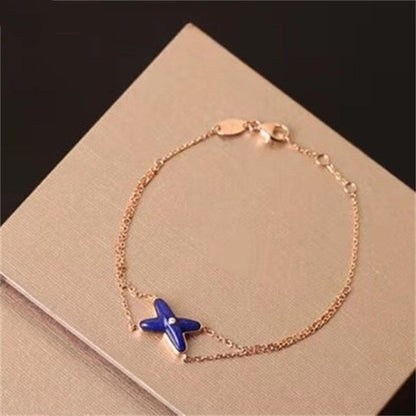 [⭐JeweliWhal]Hollow Design Four-Leaf Clover Flower Shape Ring