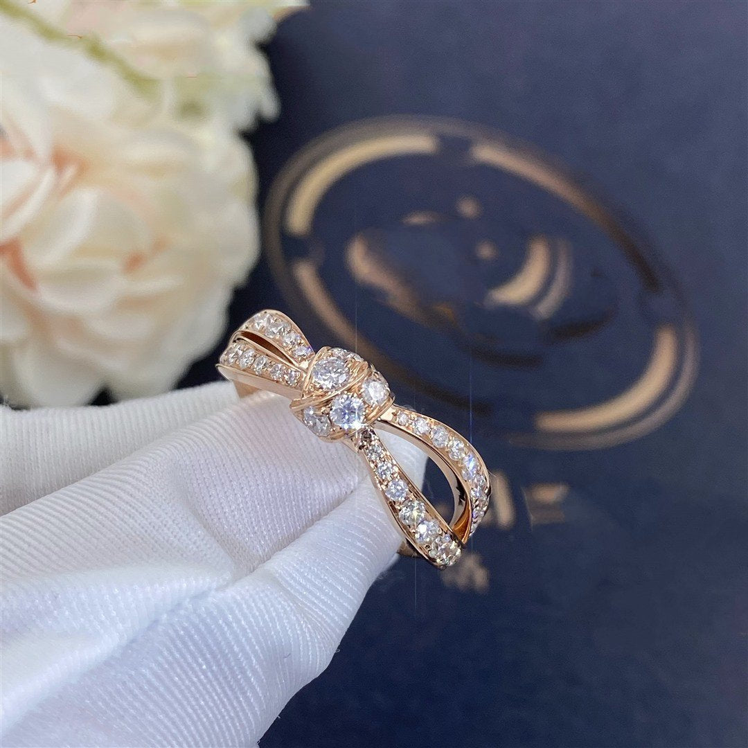 [⭐JeweliWhal]LIENS PINK GOLD DIAMOND RING