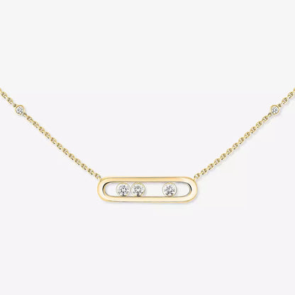 [⭐JeweliWhal] Baby Move Gold Diamond Necklace