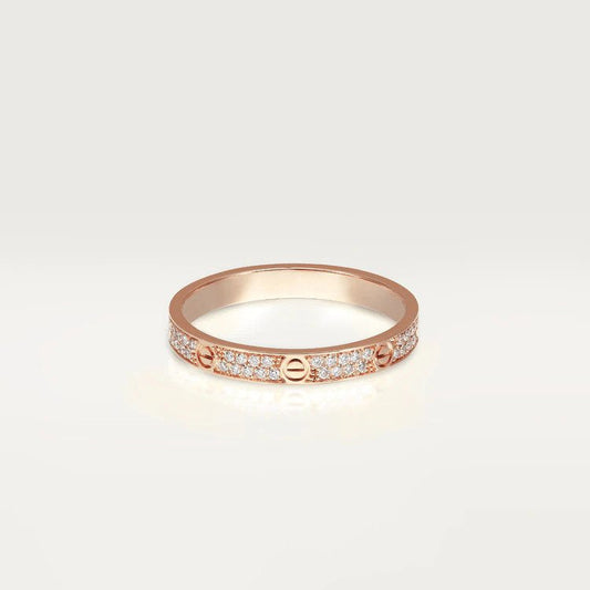 [⭐JeweliWhal]LOVE RING 2.65MM DIAMOND